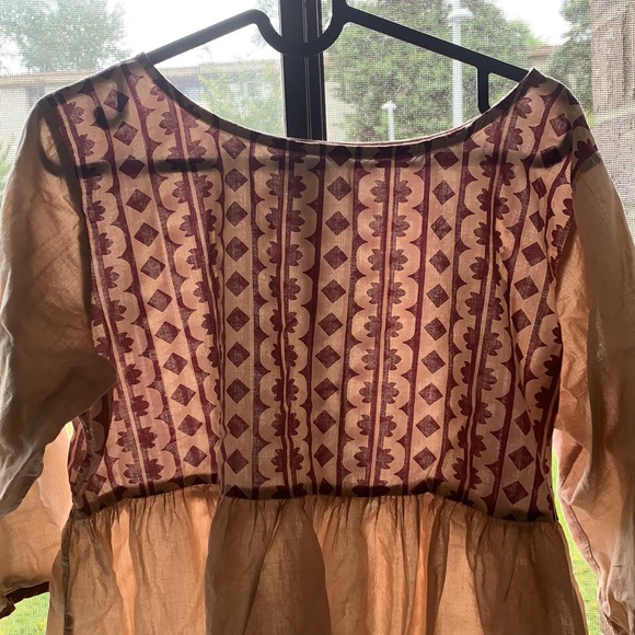 Boho A-line Top - Picture 2 of 2